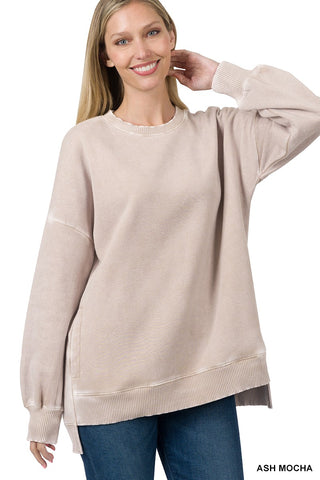 Hayleigh Sweatshirt - Light Mocha