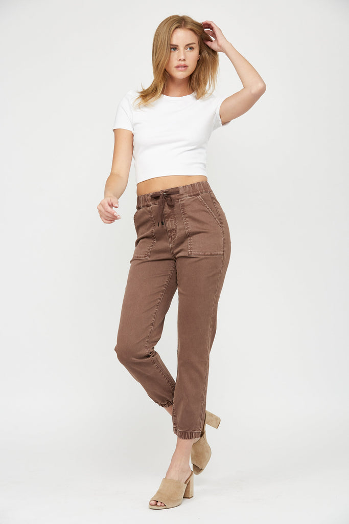 Haylie Jogger - Brown