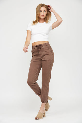Haylie Jogger - Brown