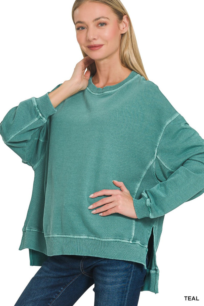 Kira Pullover - Dark Teal