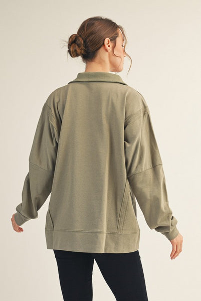 Lora Top - Sage Green