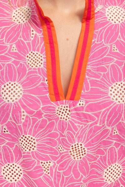 Lovely Outlook Top - Pink
