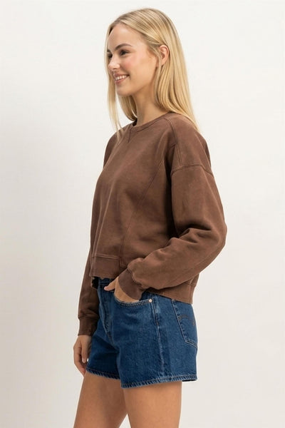 Naomi Sweatshirt - Brown