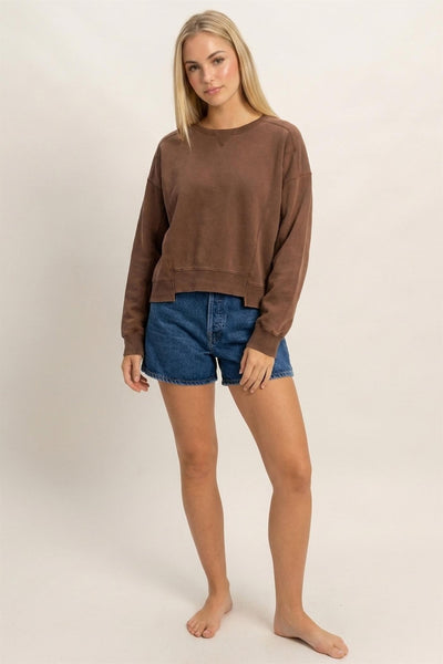 Naomi Sweatshirt - Brown