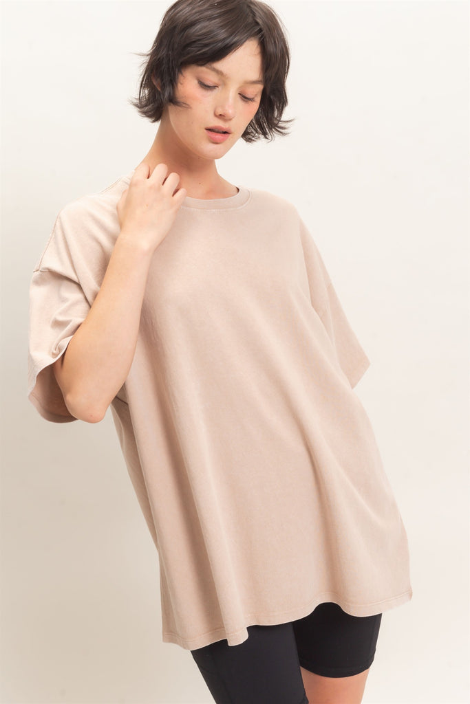 Oakley Tee - Taupe