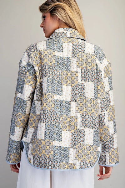 Always Better In Patchwork Jacket