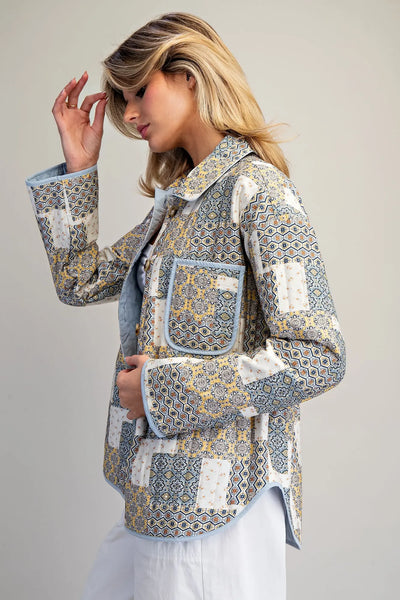 Always Better In Patchwork Jacket