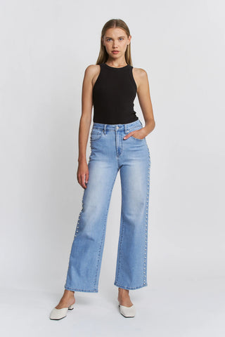 Pearl Trim Jeans