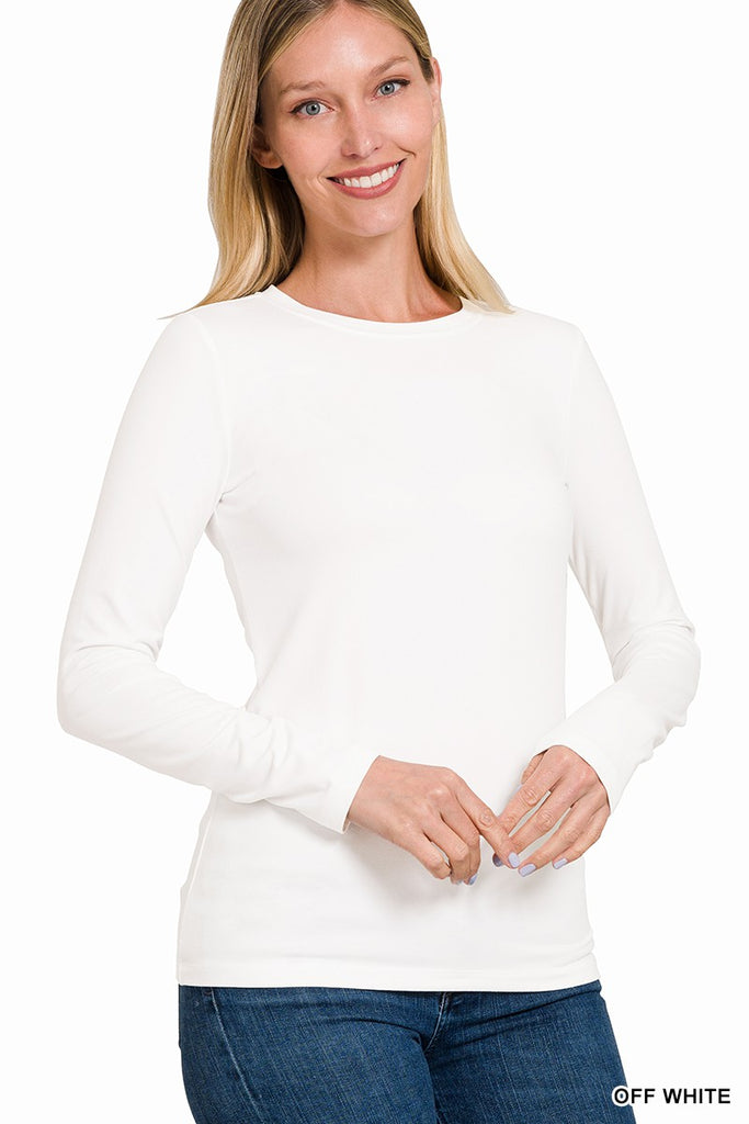 Perfect To Layer Top - White
