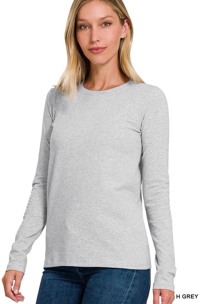 Perfect To Layer Top - Heather Gray