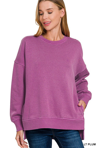 Piper Pullover - Plum