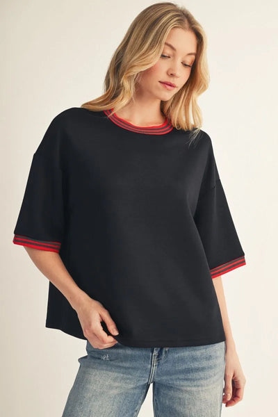 Remi Top -Black