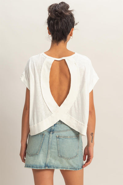 Selena Open Back Top
