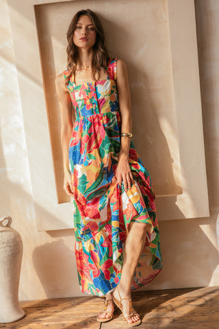 Kyla Tropical Sundress