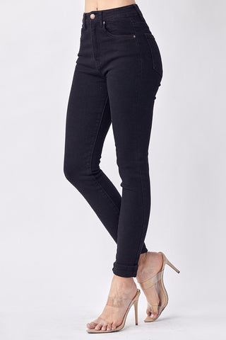 Camila High Rise Classic Skinny Jean - Black