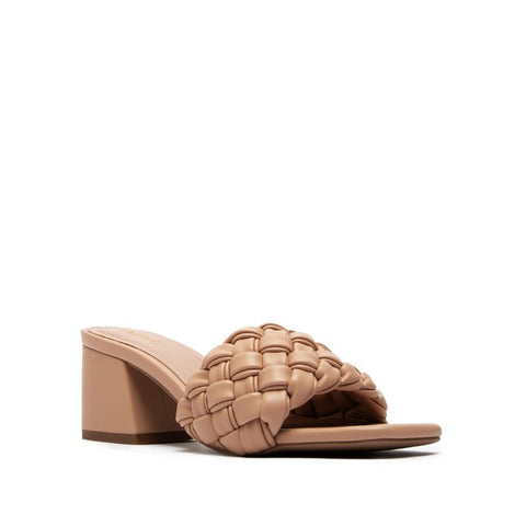 Cora Braided Sandal - Blush