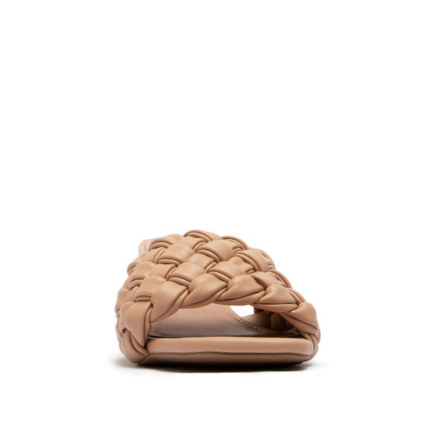 Cora Braided Sandal - Blush