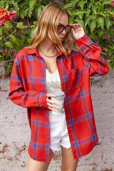 Warm On Up Flannel Shirt