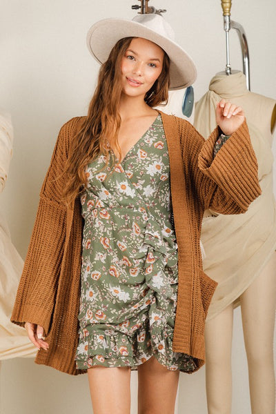 Sitting Fireside Cardigan - Camel