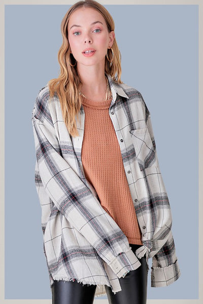 Warm On Up Flannel Shirt