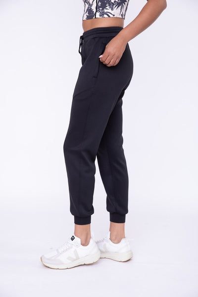 Roll With The Punches Joggers - Black