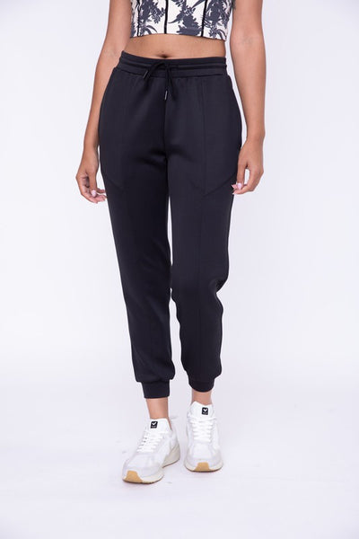 Roll With The Punches Joggers - Black