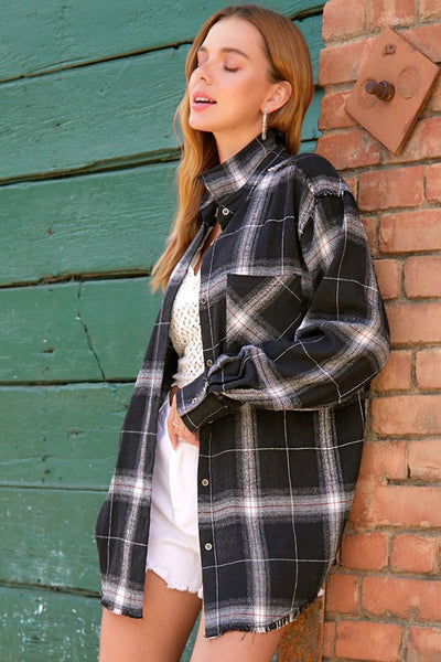 Warm On Up Flannel Shirt