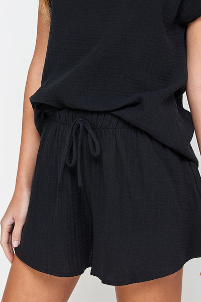 Alivia Shorts Set - Black