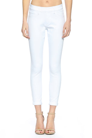 White Pull On Skinny