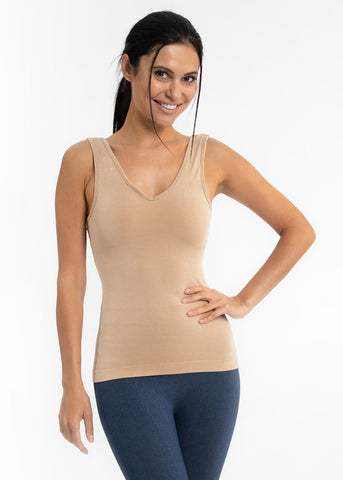 Reversible Cami With Built In Bra - One Size