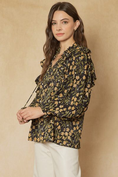 Collins Floral Top