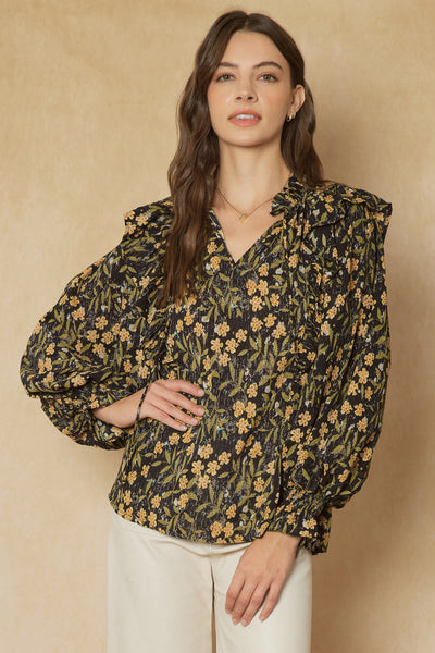 Collins Floral Top