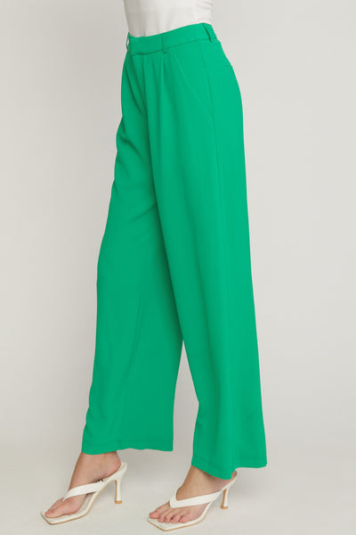 Falling For You Pants - Kelly Green