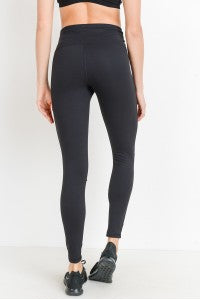 Follow My Lead Highwaist Shredded Knee Legging
